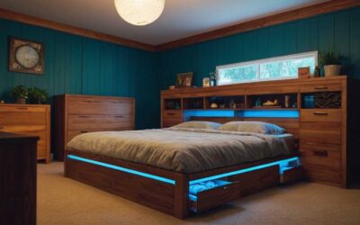 Comment créer un espace de rangement sous le lit à la fois pratique et esthétique